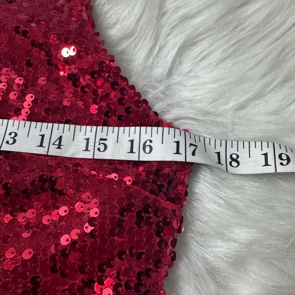 Red Sequin Dress “AVAILABLE” - Picture 7 of 9